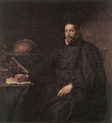DYCK, Sir Anthony Van Portrait of Father Jean-Charles della Faille, S.J. dfh France oil painting artist